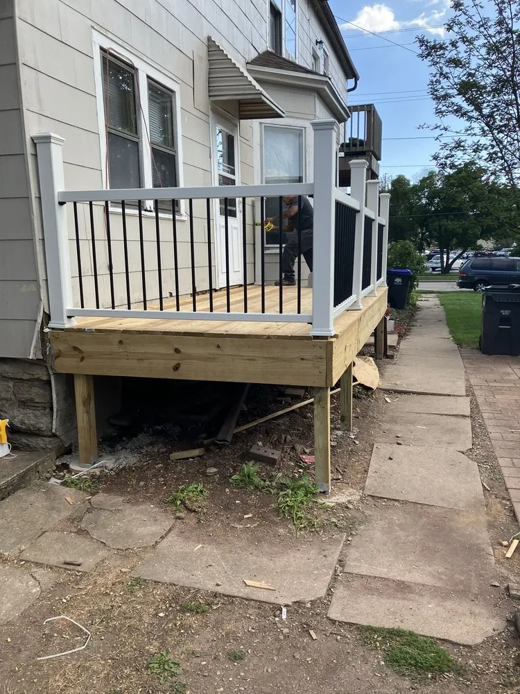 Local vinyl fence installation in Appleton, WI by A & J Construction