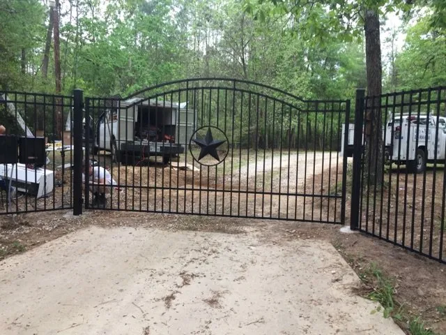 Professional fence installation for homes in Katy, TX by A & J Gate Operator
