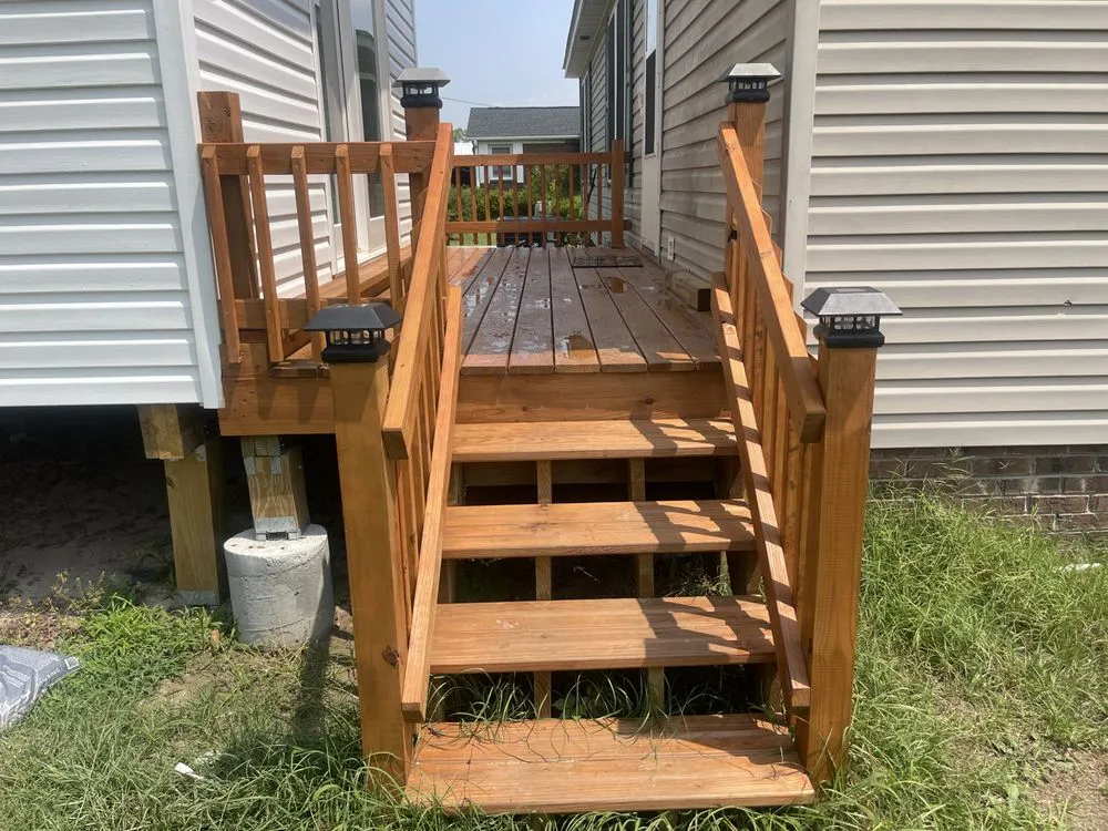 Trusted vinyl fence installation experts serving Harrells, NC - A&A Construction