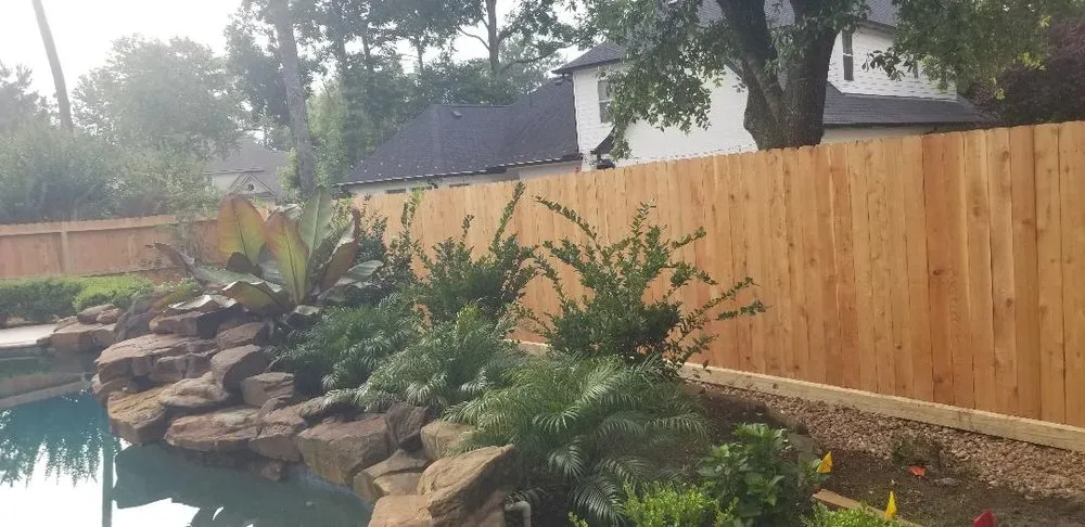 Top-rated vinyl fence installation for homes in Spring, TX by Able Tractor Service