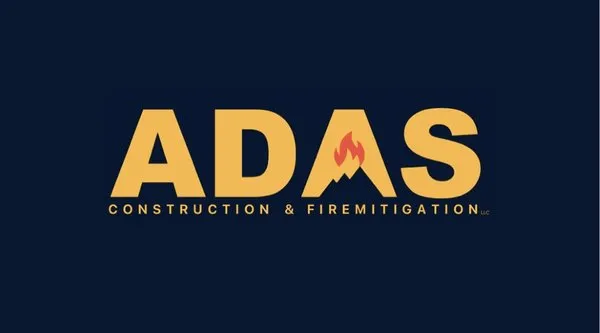 ADAS Construction & Fire Mitigation Logo