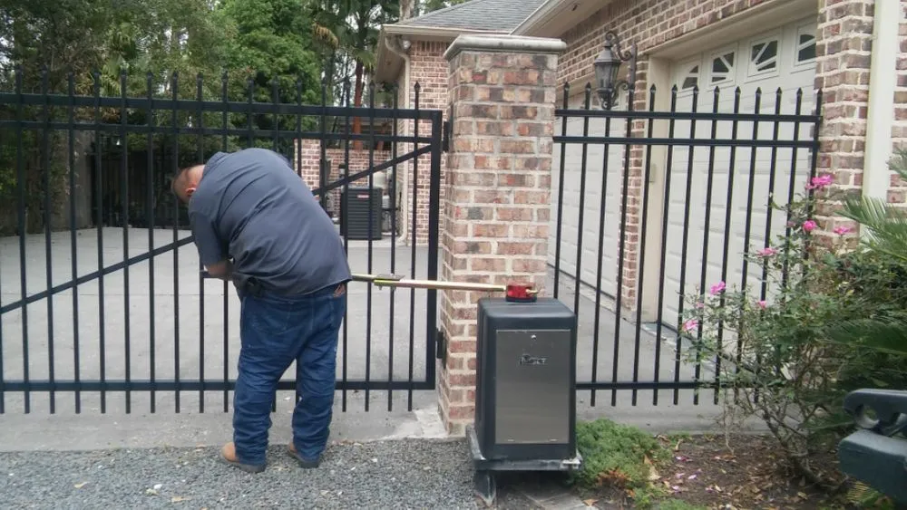 Expert chain link fencing in Katy, TX by A&J Gate Operator