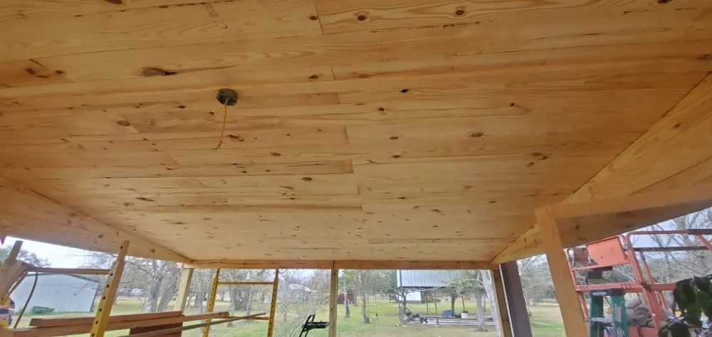 Affordable wood fence service for homes in Angleton, TX by Alexander Construction