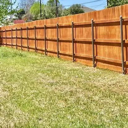 Trusted wood fence service in Temple, TX by Apollo Construction