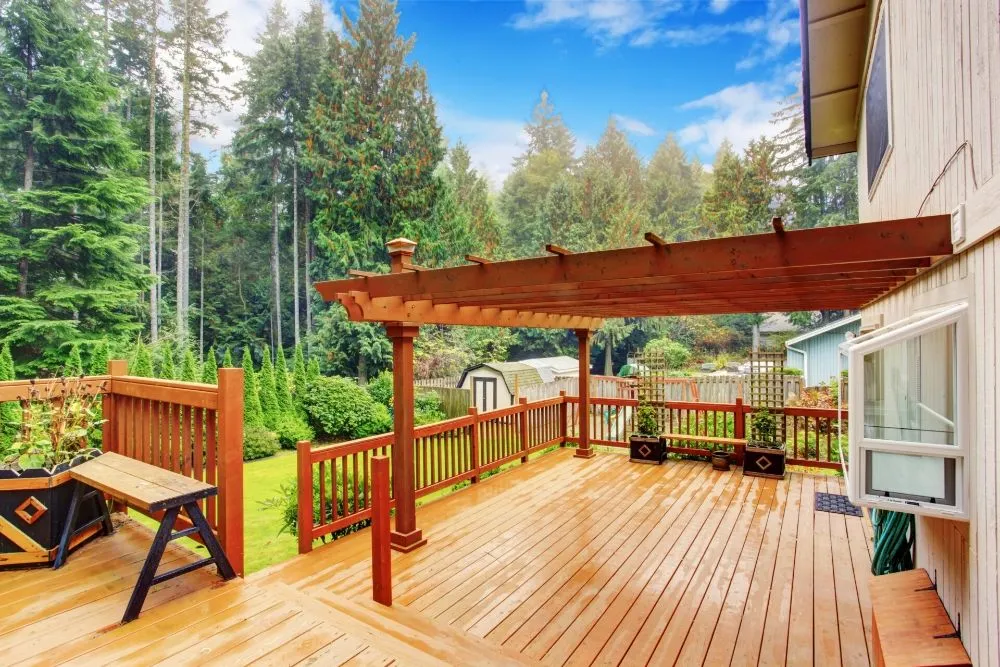 Trusted wood fence service for homes in Springfield, MO by Arborous