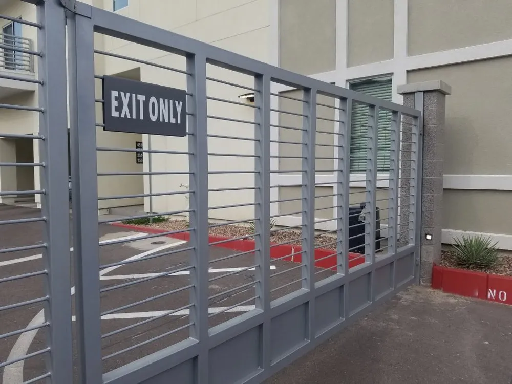Professional vinyl fence installation in Phoenix, AZ by Automatic Gate Systems