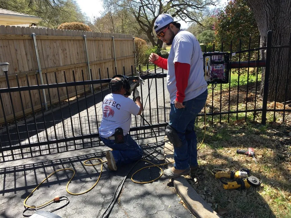 Top-rated fence installation experts serving Temple, TX - Aztec Automatic Gate Systems
