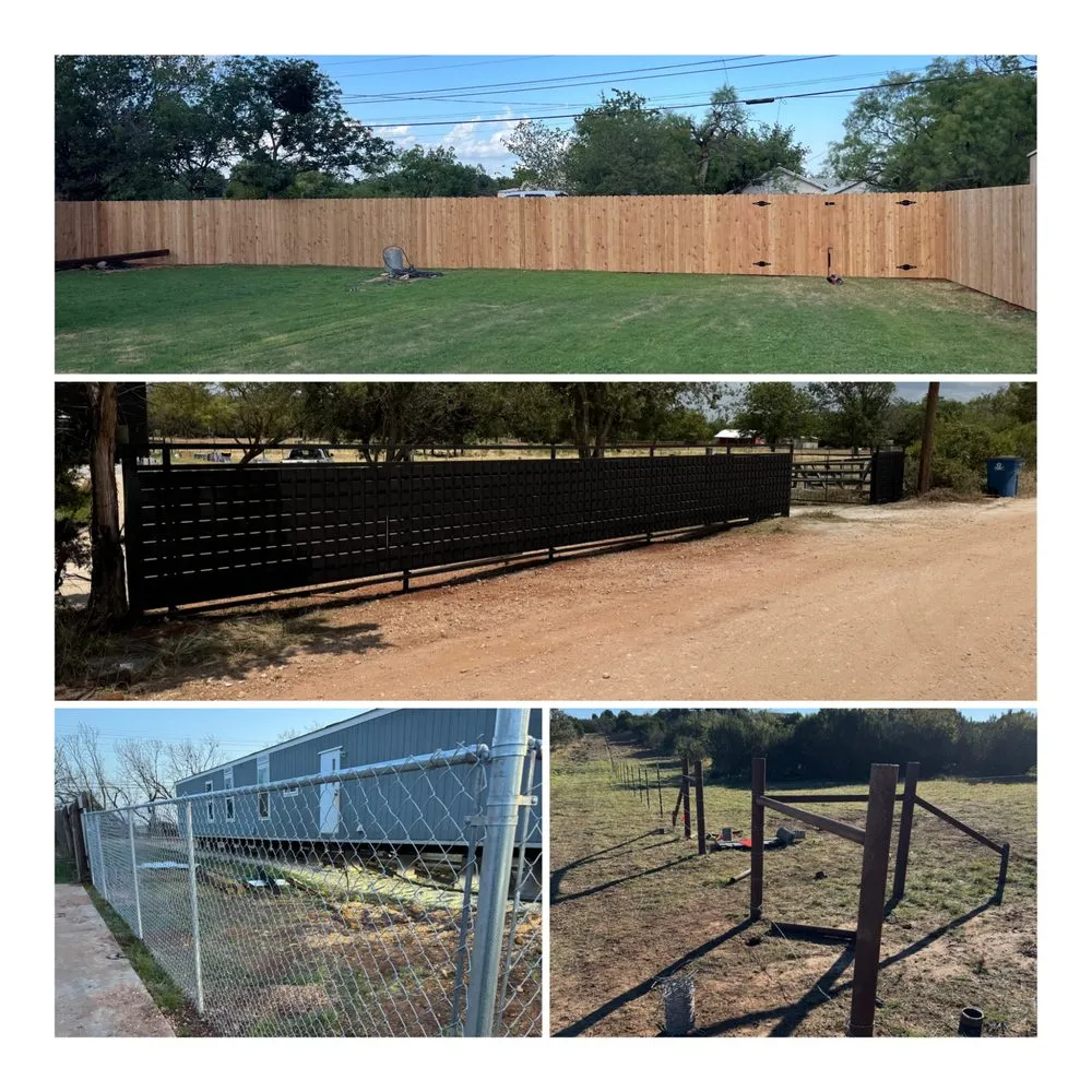 Quality fence repair for homes in Abilene, TX by Backdraft Fencin