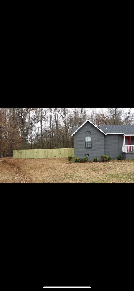 Trusted privacy fencing service in Brookland, AR - Backyard View