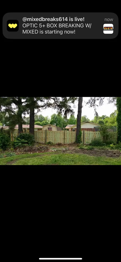 Expert vinyl fence installation experts serving Brookland, AR - Backyard View
