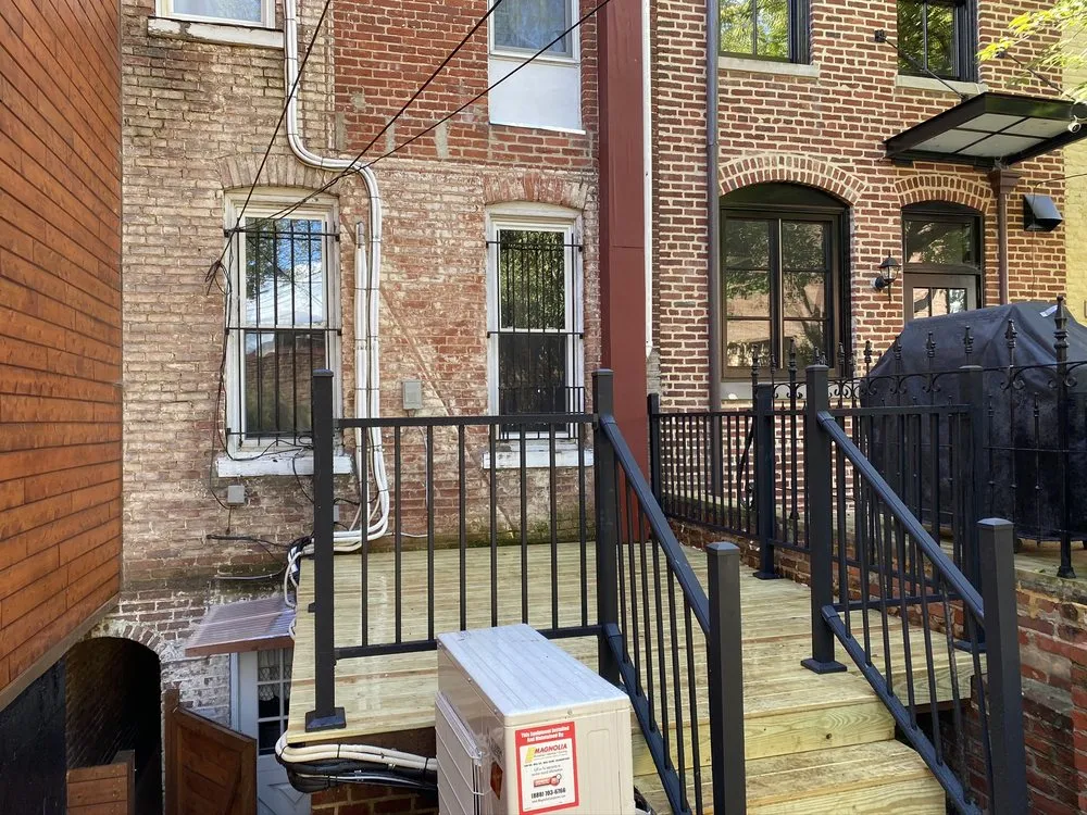 Affordable chain link fencing for homes in Damascus, MD by Bart Design & Install