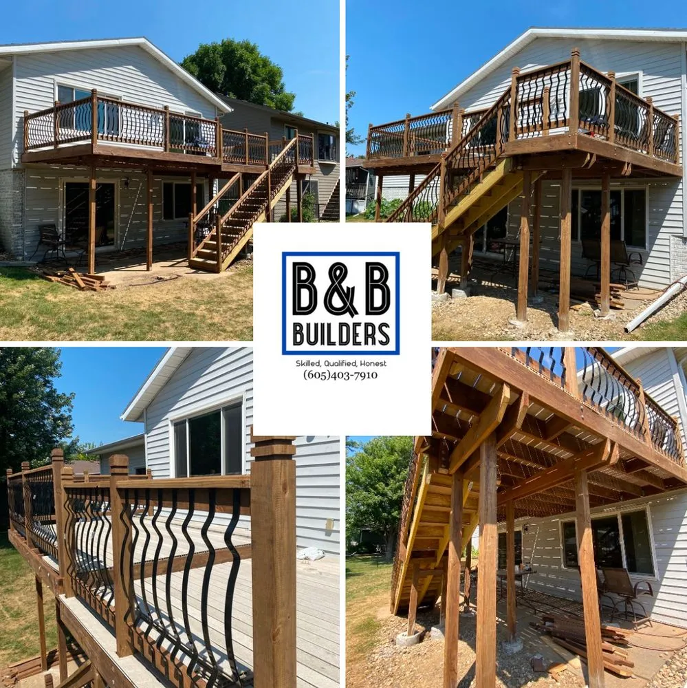 Professional chain link fencing for homes in Sioux Falls, SD by B&B Builders