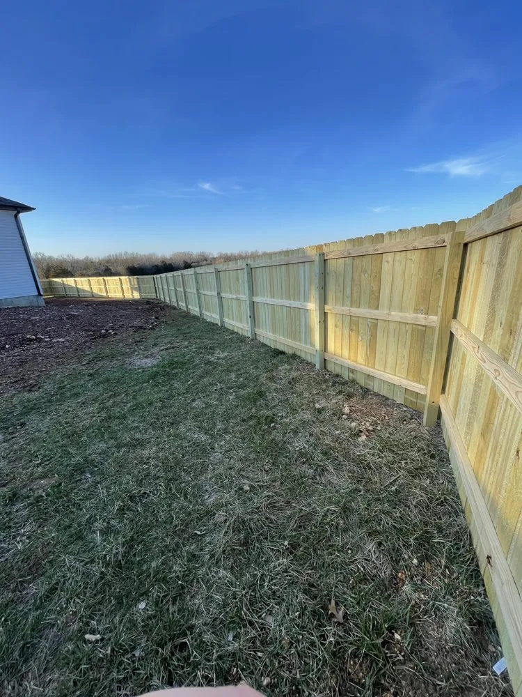 Reliable privacy fencing for homes in Springfield, MO by Bear Bros