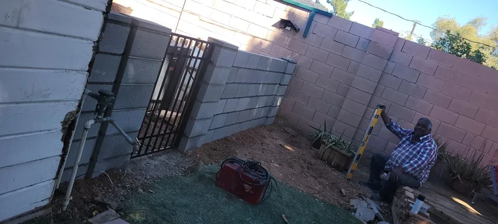 Professional fence installation for homes in Phoenix, AZ by Block & Gates