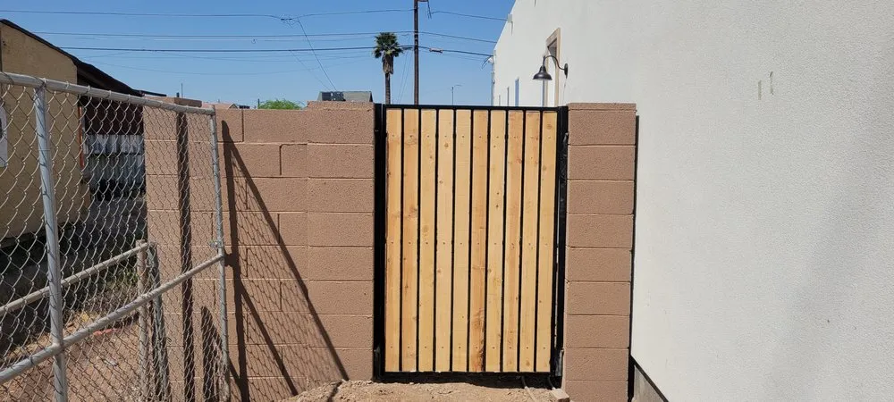 Trusted privacy fencing for homes in Phoenix, AZ by Block & Gates