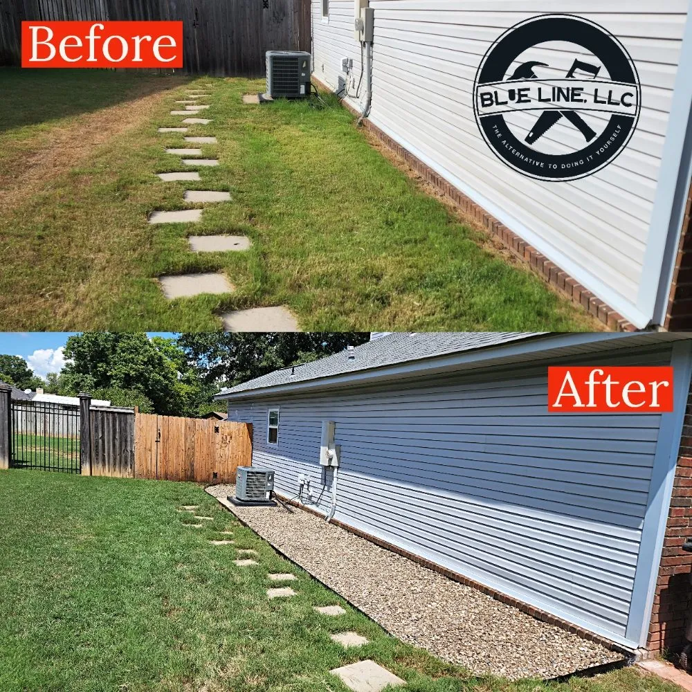 Expert fence installation service in Beebe, AR - Blue Line