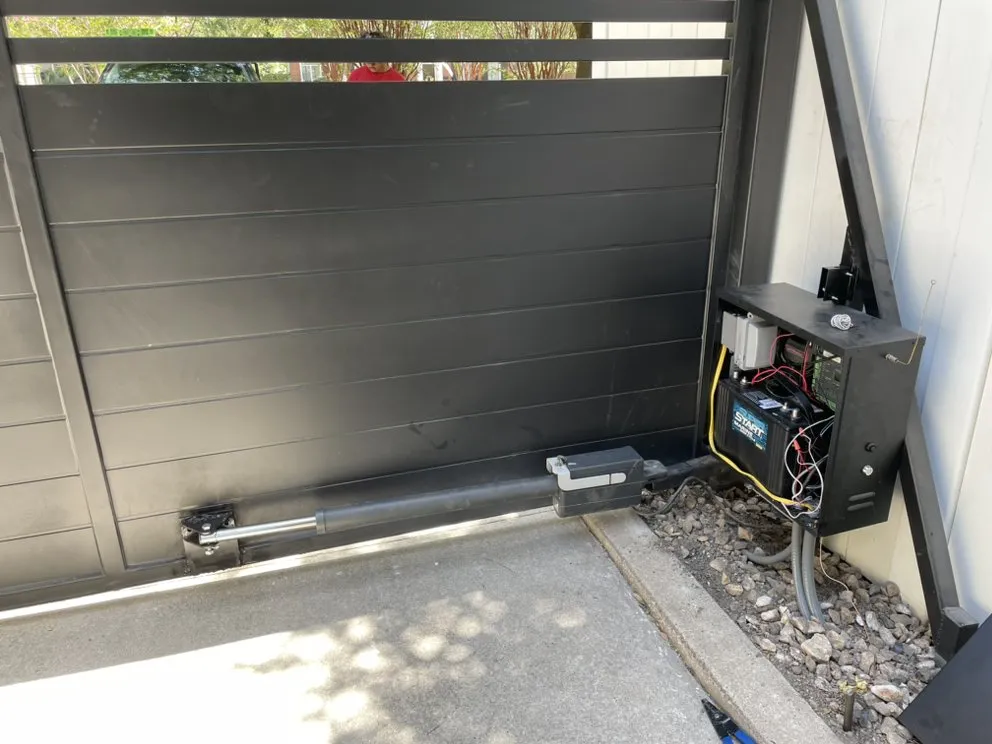 Reliable vinyl fence installation in Austin, TX by Botello Entry Services