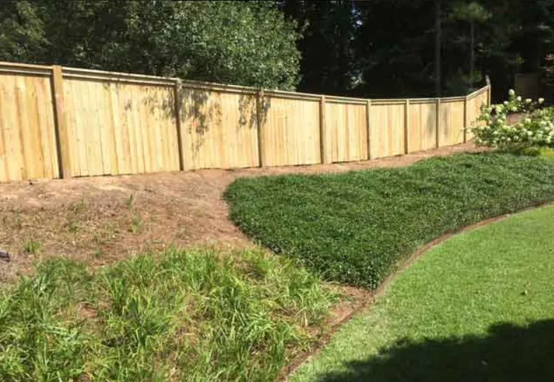 Reliable vinyl fence installation in Pace, FL by Brackish Construction