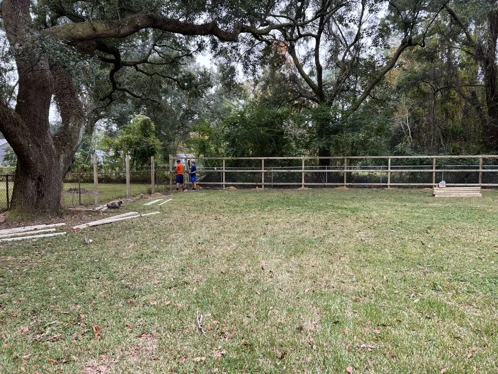 Professional chain link fencing in Pace, FL by Brackish Construction