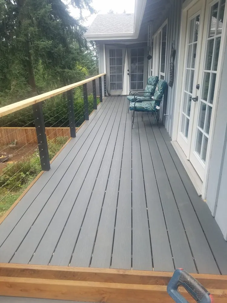 Quality wood fence service in Eugene, OR by Bradley & Son