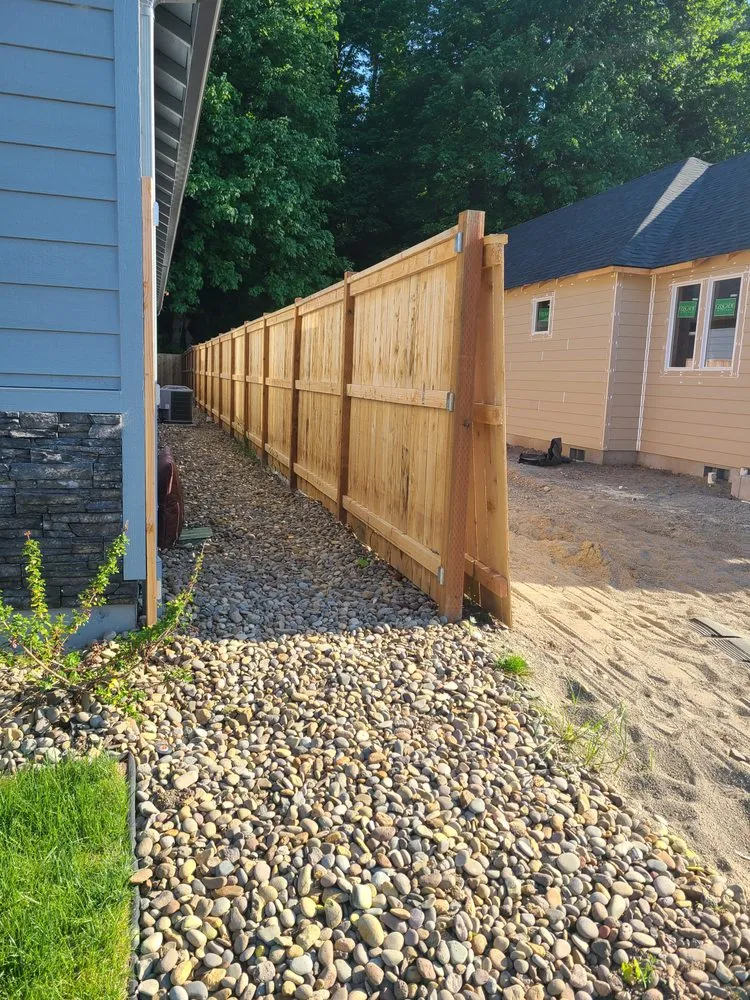 Expert privacy fencing for homes in Eugene, OR by Bradley & Son