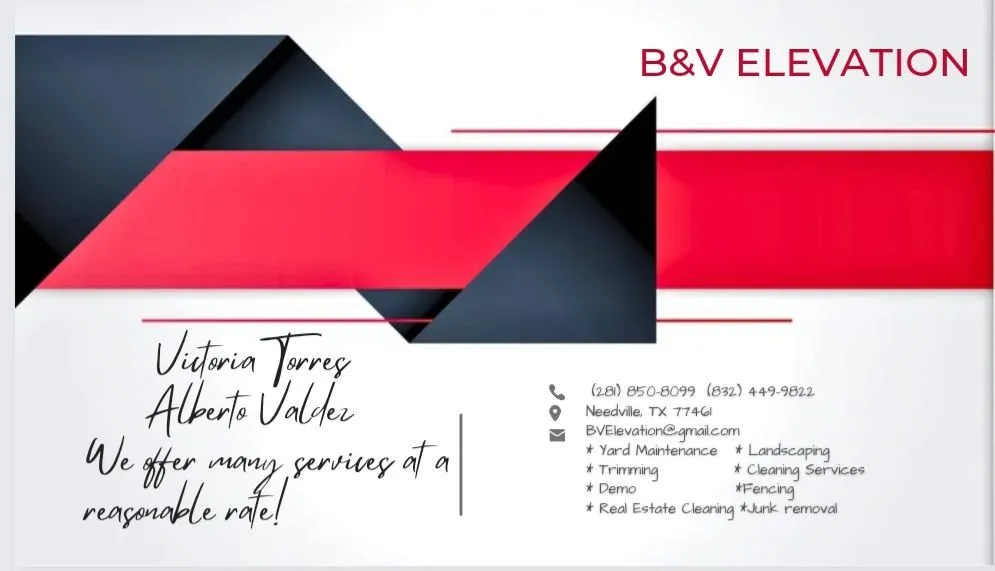 Professional wood fence service for homes in Needville, TX by B&V Elevation
