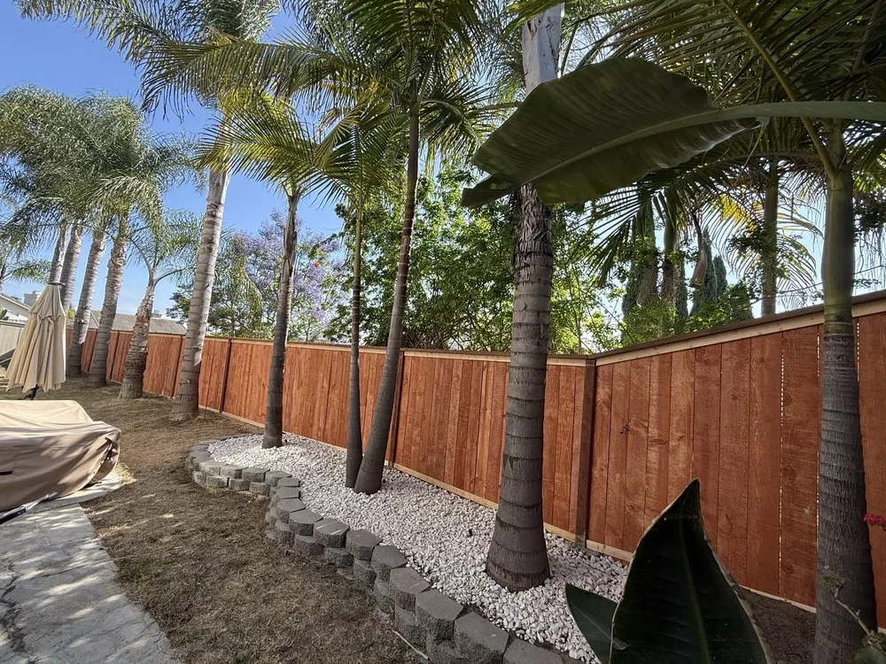 Local wood fence service for homes in Oceanside, CA by Caliturf
