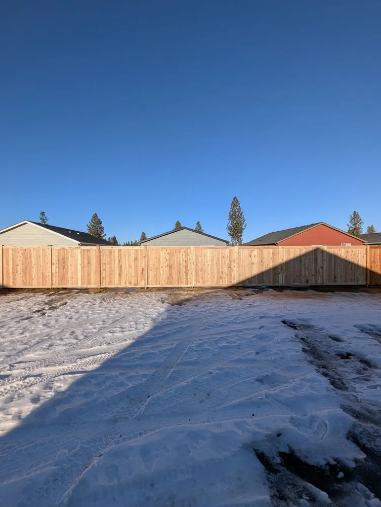 Expert privacy fencing in La Pine, OR by Cartwright Construction