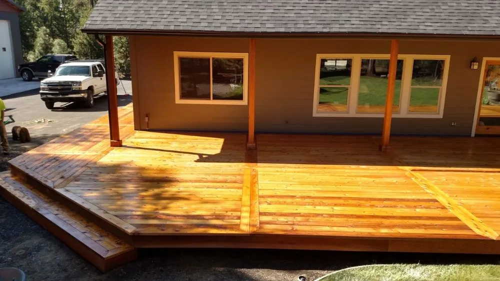 Professional fence installation for homes in La Pine, OR by Cartwright Construction
