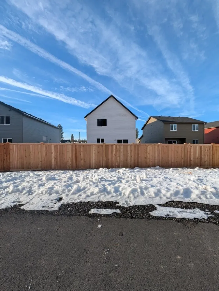 Quality fence installation in La Pine, OR by Cartwright Construction