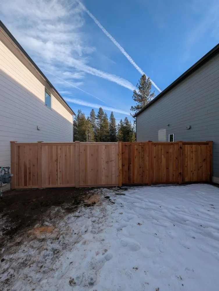Reliable fence installation for homes in La Pine, OR by Cartwright Construction