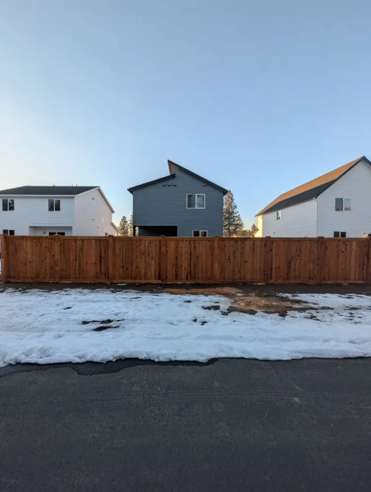 Local fence installation in La Pine, OR by Cartwright Construction