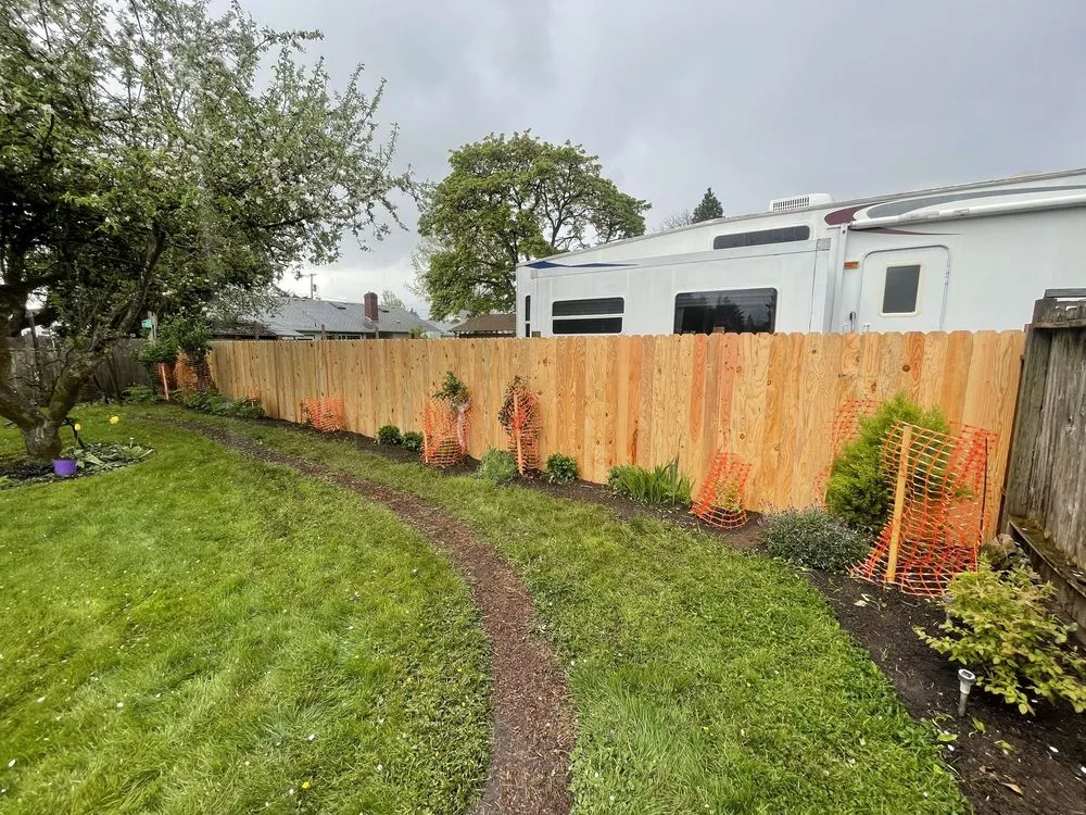 Reliable wood fence service in Eugene, OR by Cascade Crest Contracting