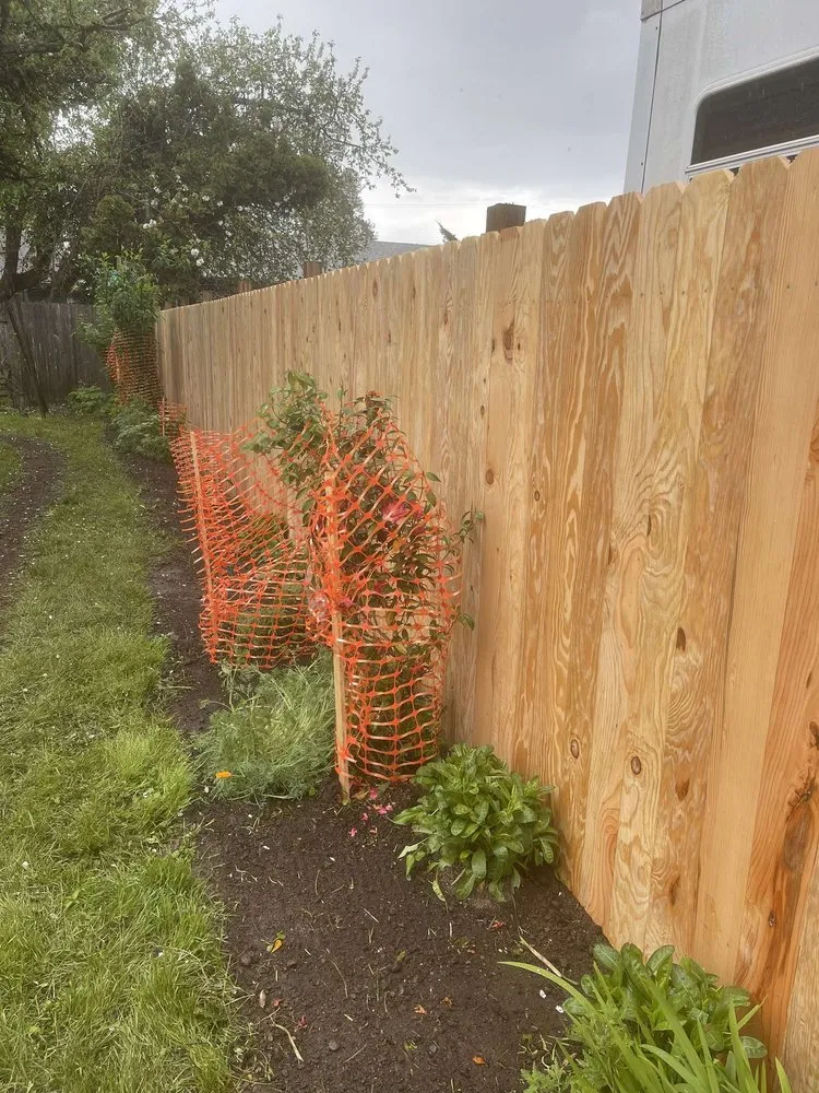 Expert wood fence service in Eugene, OR by Cascade Crest Contracting