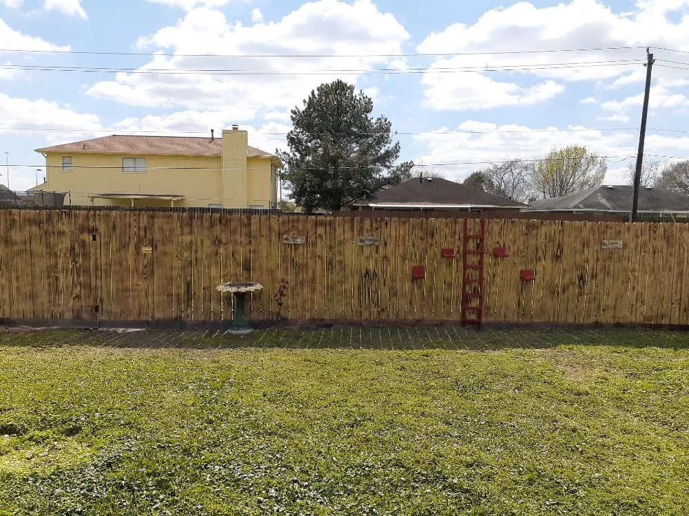 Local fence installation in Pasadena, TX by Cdh Improvements