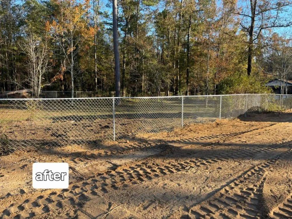 Reliable chain link fencing for homes in Augusta, GA by Chainbreaker Tree Removal