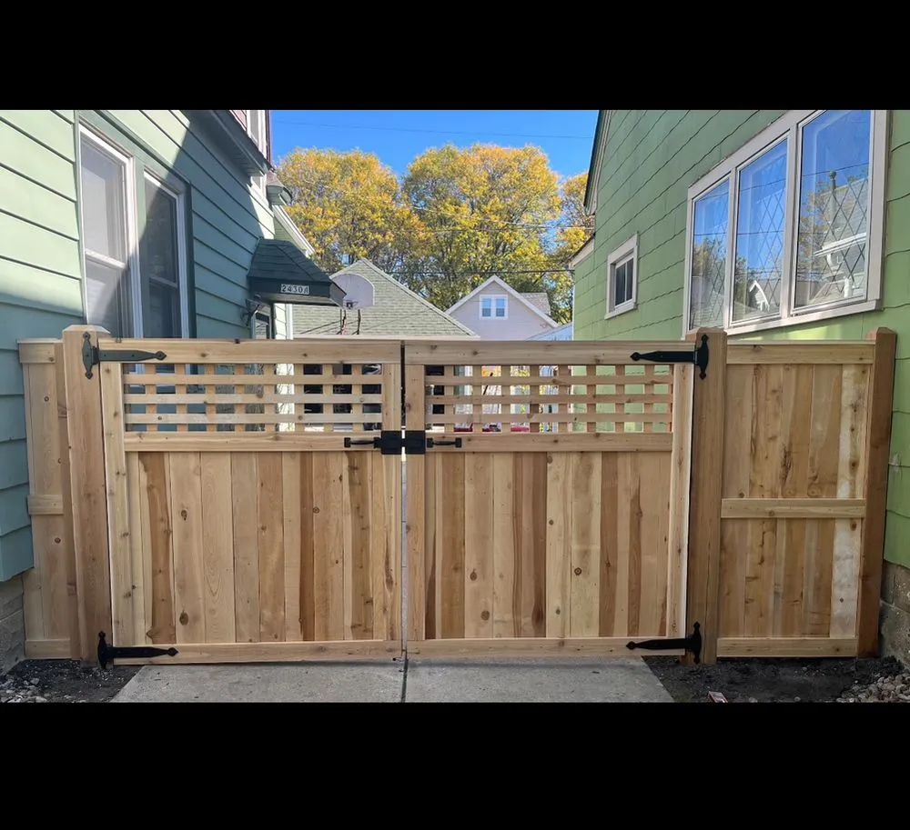 Professional fence repair for homes in Milwaukee, WI by Chisel + Vine