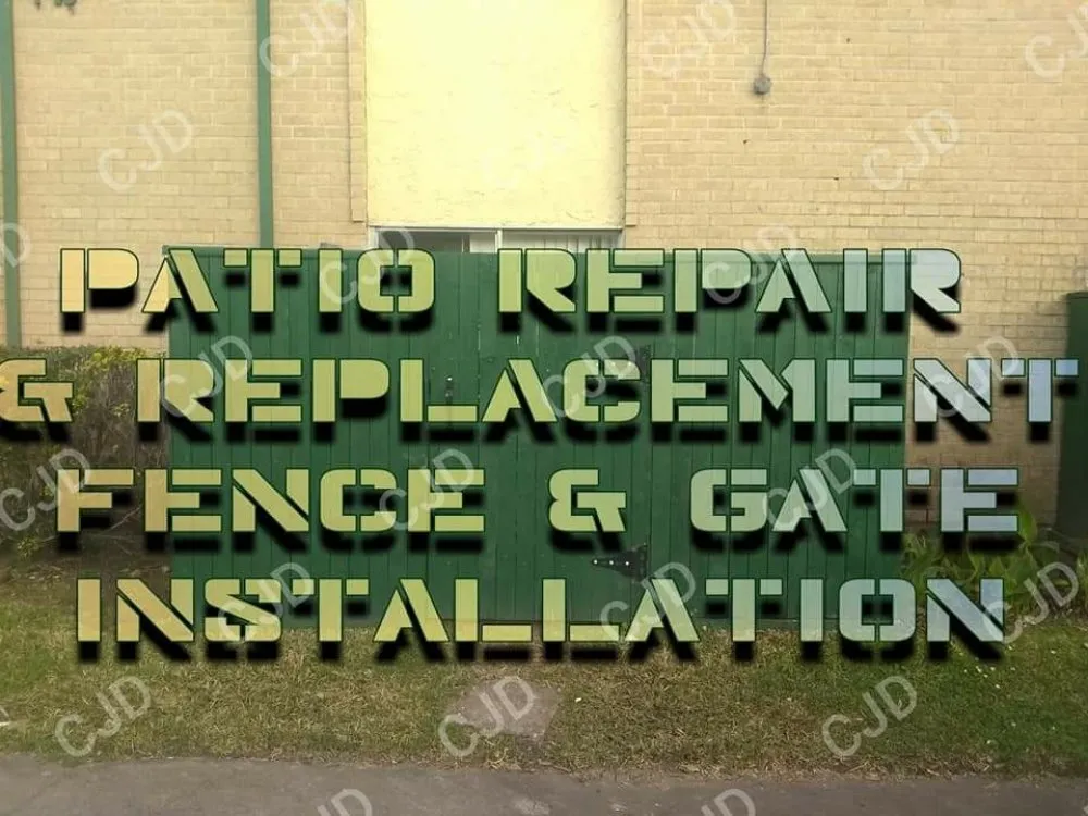 Top-rated vinyl fence installation for homes in Webster, TX by CJD Cotracting Services