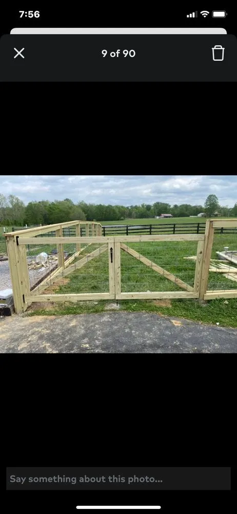 Professional fence installation for homes in Morehead, KY by Construction
