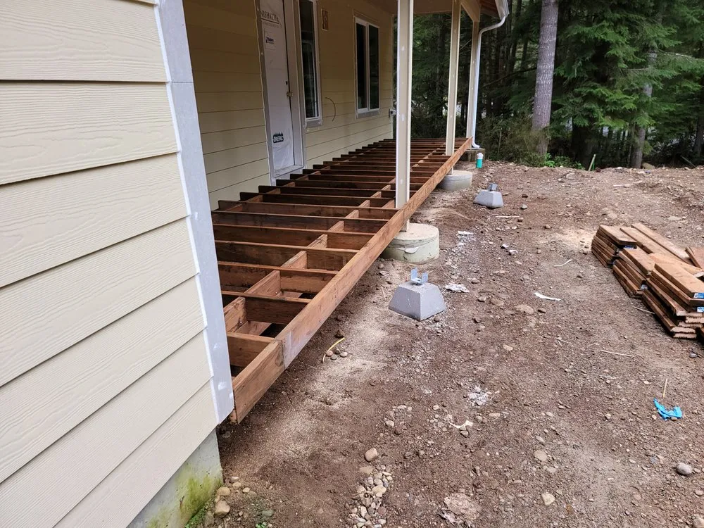 Reliable wood fence service for homes in Silverdale, WA by Constructive Construction