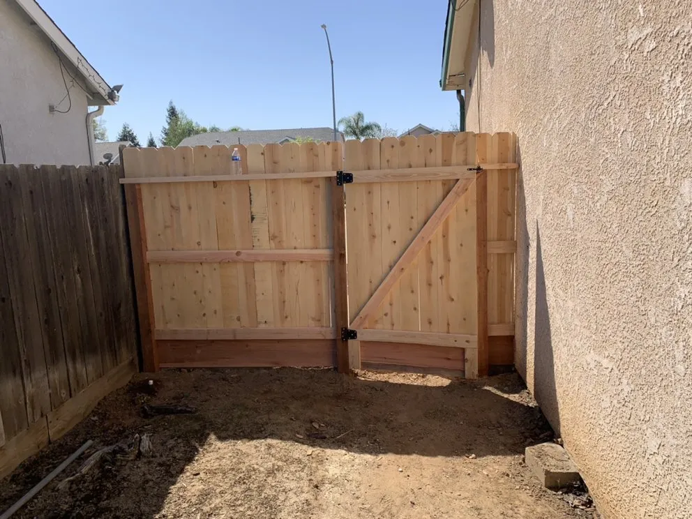 Professional fence installation in Clovis, CA by Coons' Fences