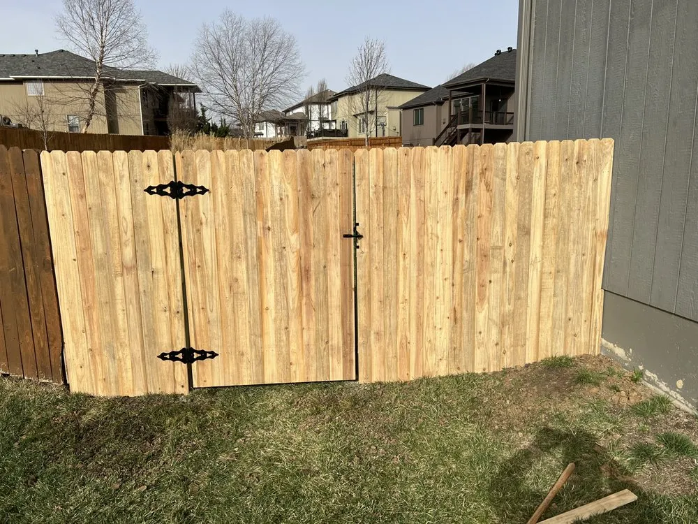 Trusted privacy fencing for homes in Lenexa, KS by Covington Construction