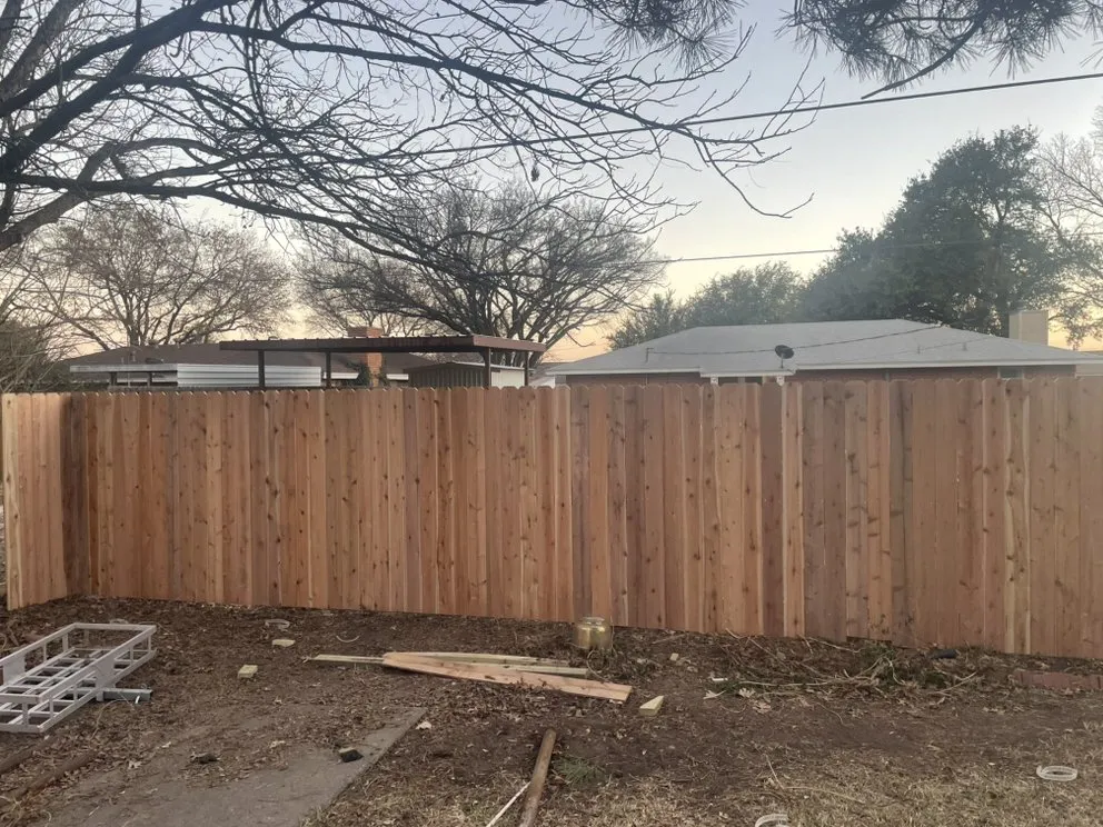 Quality vinyl fence installation in Ballinger, TX by Cpc Construction