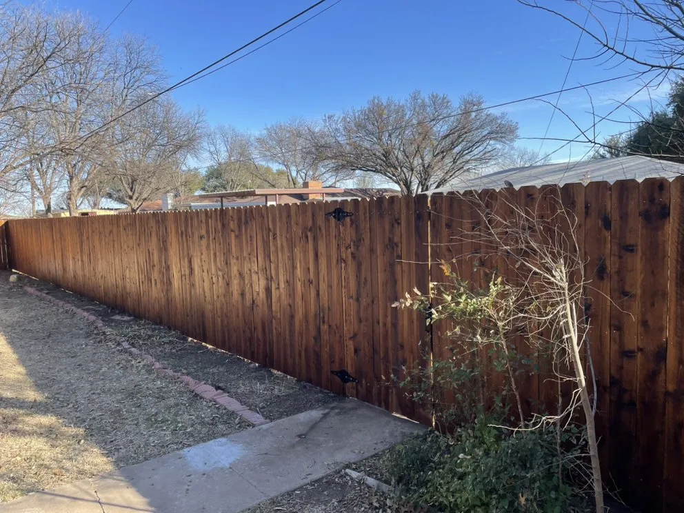 Professional privacy fencing for homes in Ballinger, TX by Cpc Construction