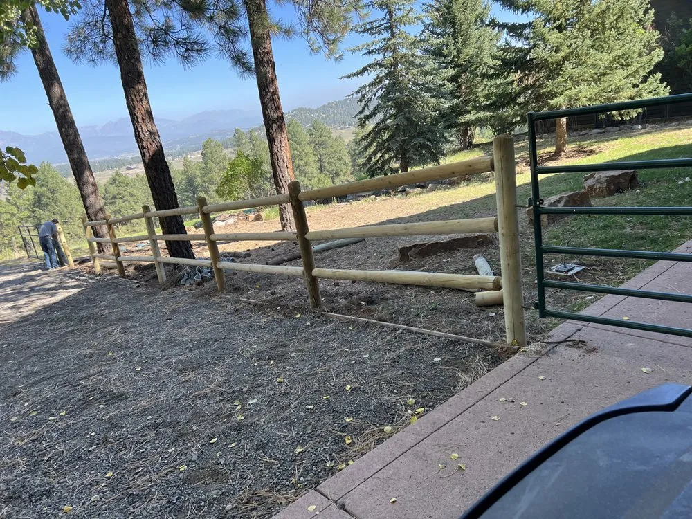 Expert wood fence service in Ignacio, CO by Cundiff Contracting