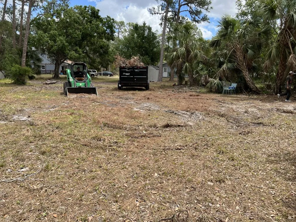 Local vinyl fence installation in Ocala, FL by DC Site Prep & Setup