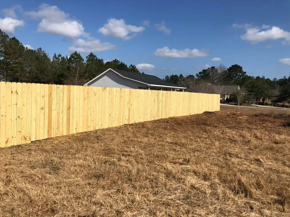 Reliable wood fence service in McHenry, MS by Do Work Construction
