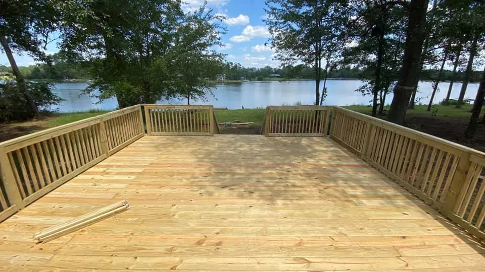 Reliable vinyl fence installation in McHenry, MS by Do Work Construction