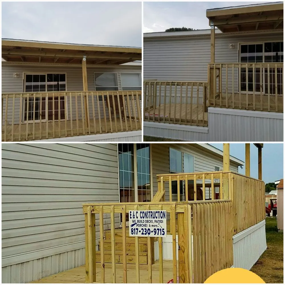 Professional vinyl fence installation experts serving Newark, TX - E&C construction