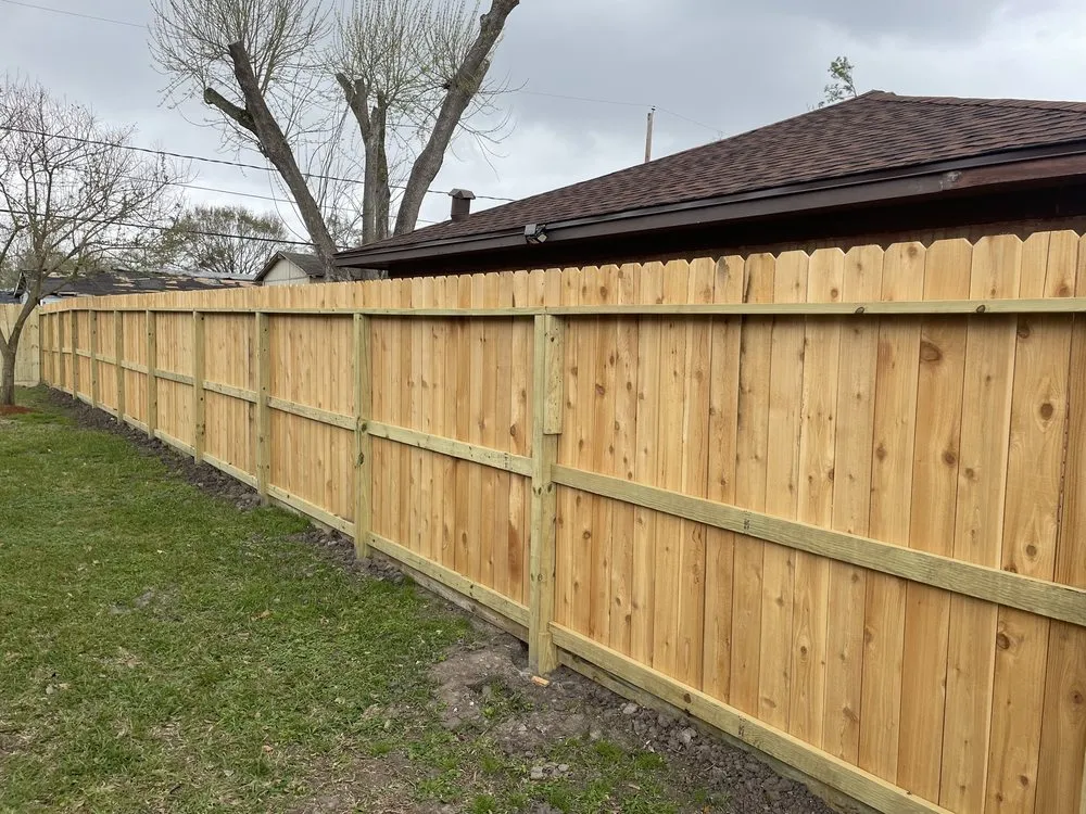 Professional fence repair in Manvel, TX by Eclipse Roofing